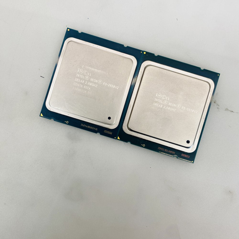 Intel Xeon E5-2650 v2 2.60GHz Pair (x2) Server CPUs Grade A