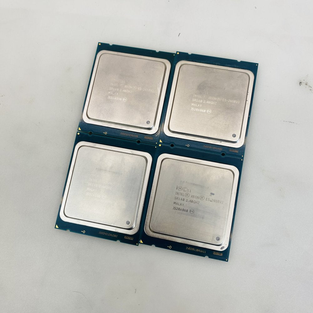 Intel Xeon E5-2658 v2 CPU Lot of 4 Processors SR1A0 2.40GHz Grade A