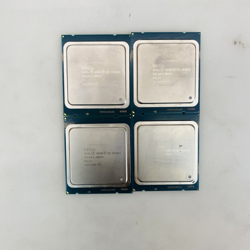 Intel Xeon E5-2658 v2 CPU Lot of 4 Processors SR1A0 2.40GHz Grade A
