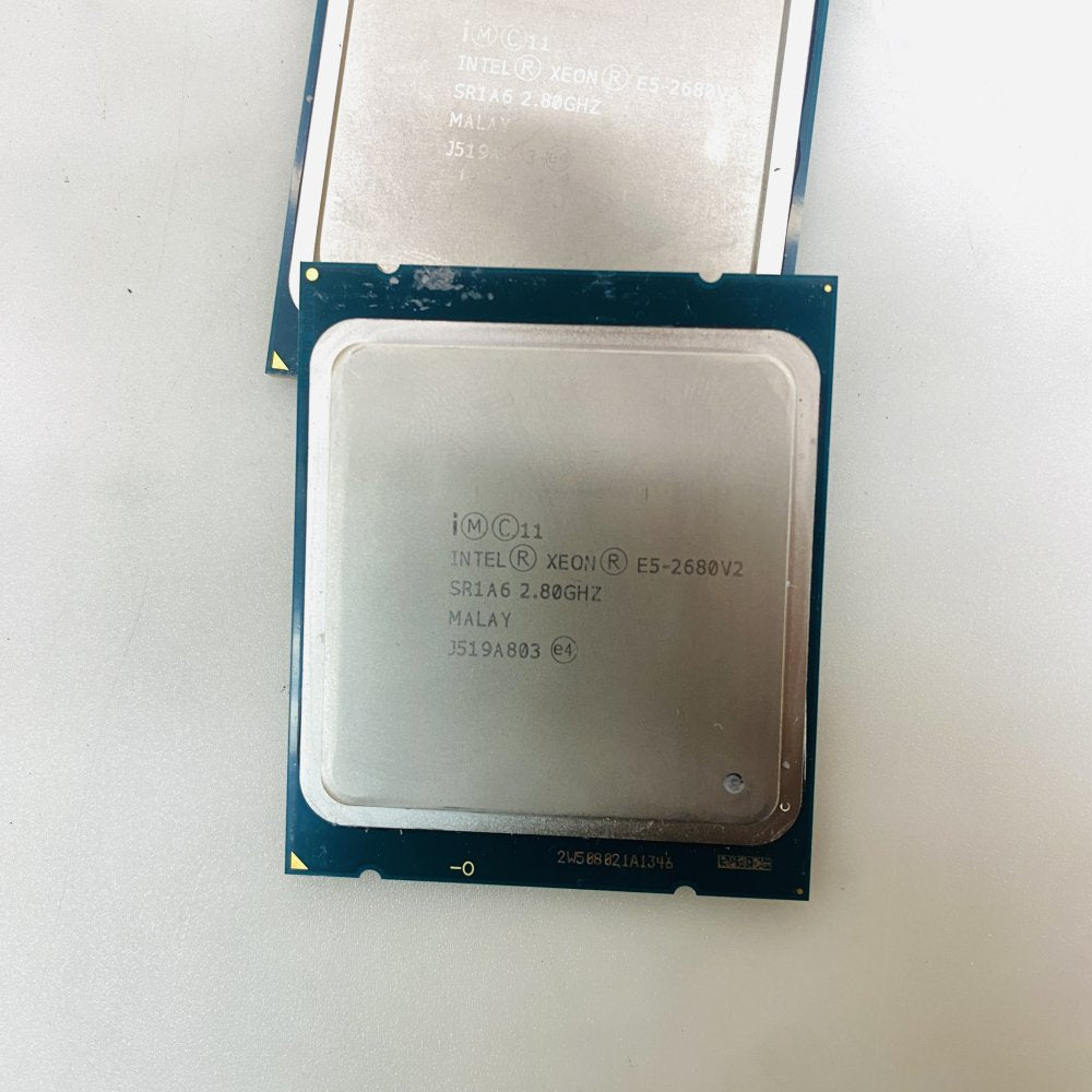 Intel Xeon E5-2680 V2 Server CPUs - Lot of 4 Grade A