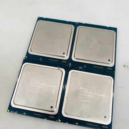 Intel Xeon E5-2680 V2 Server CPUs - Lot of 4 Grade A
