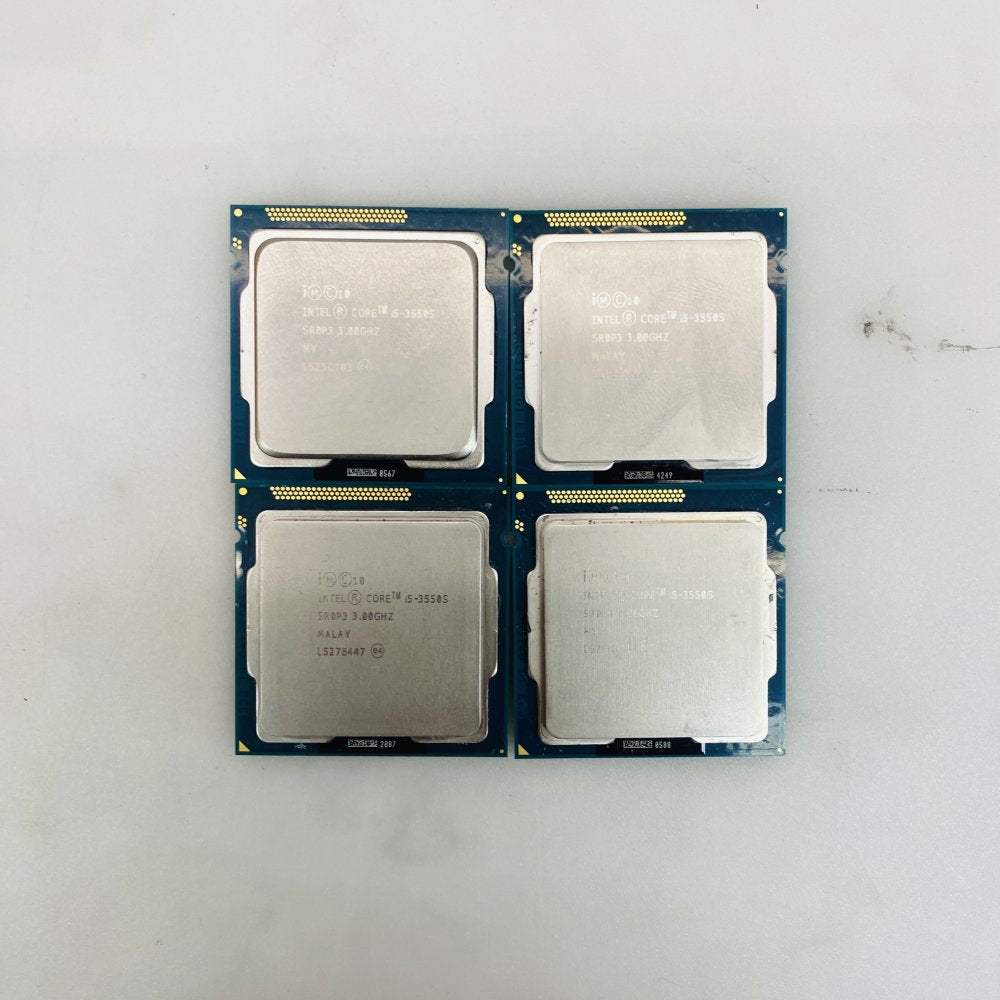 Intel Core i5-3550S 3.00GHz CPU Lot of 4 Processors LGA1155 Grade A