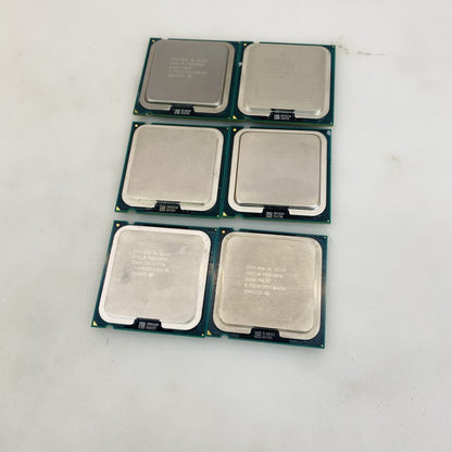 Lot of 6 Intel Pentium E6500 2.93GHz CPU Processors LGA775 Grade A