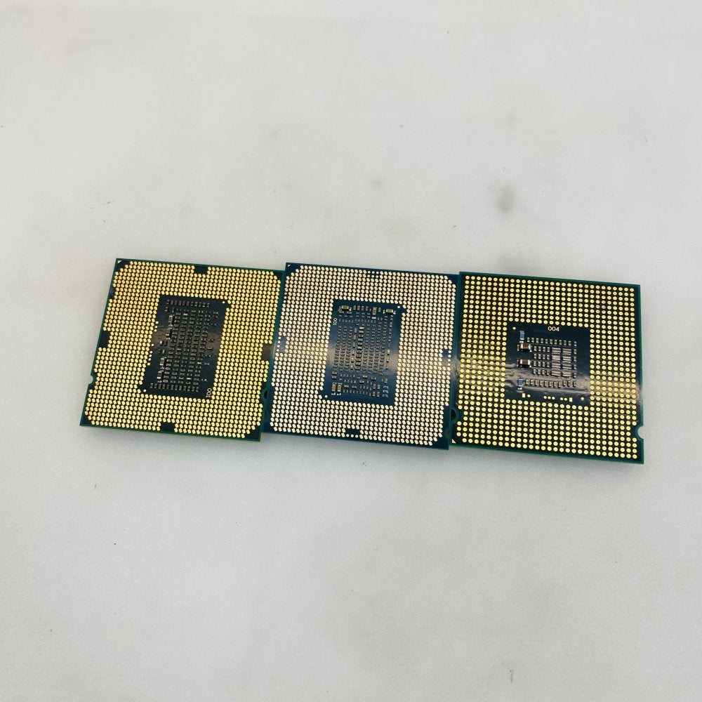 Lot of 3 Intel CPUs - Xeon E-2176G, Core i5-750, Celeron Grade A