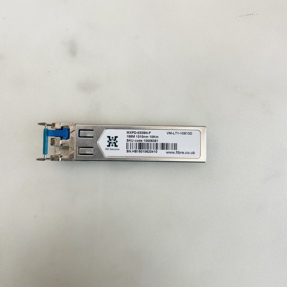 Lot of 7 SFP/SFP+ Fiber Transceivers HG Genuine, Source Photonics Grade A