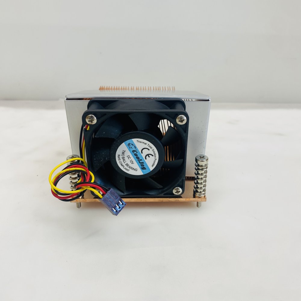 Copper Base CPU LGA 2011/2066 Active Heatsink w/ 3-Pin Fan Grade A