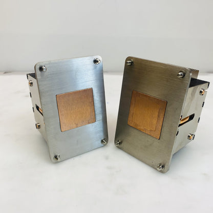 Set of 2 CPU LGA 4677 Heatsinks Copper Base Heatpipe Cooler Grade A