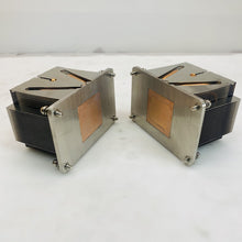 Set of 2 CPU LGA 4677 Heatsinks Copper Base Heatpipe Cooler Grade A