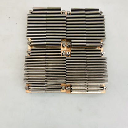 Lot of 4 Copper Quad Cold-Plate LGA 2011/2066 Heatsink Aluminum Fins Grade A