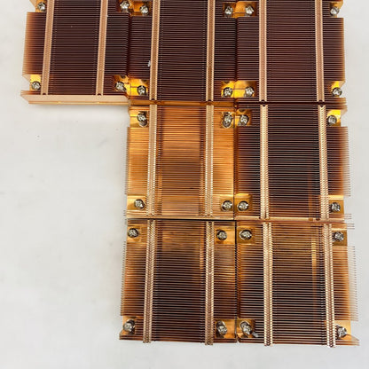 Lot of 7 Intel LGA 3647 Socket P Copper Server Heatsinks 76.2mm Mount Grade A