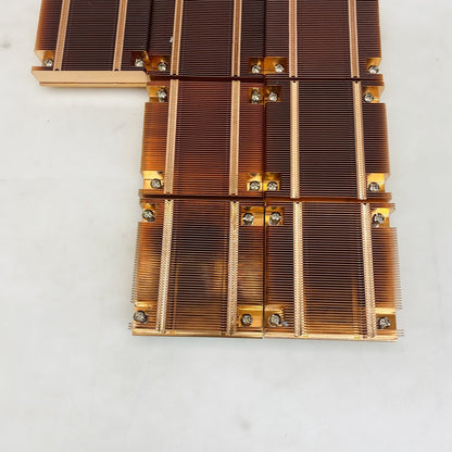 Lot of 7 Intel LGA 3647 Socket P Copper Server Heatsinks 76.2mm Mount Grade A