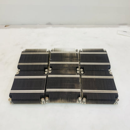 Large 6-Block Aluminum Finned Heatsink Assembly for CPU/GPU LGA 3647 Grade A