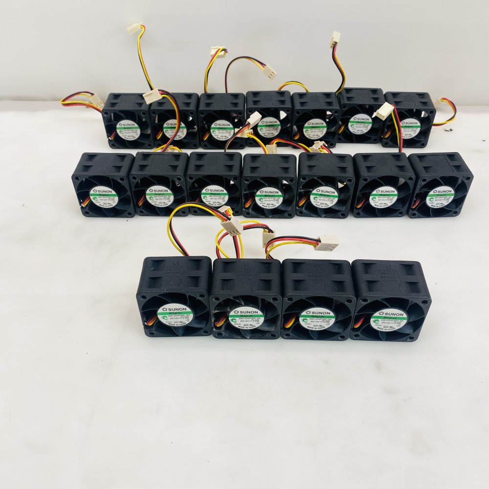 SUNON MagLev GM1204PQB1-8A DC12V 2.6W 40mm Fan 3-Pin 17x Grade A