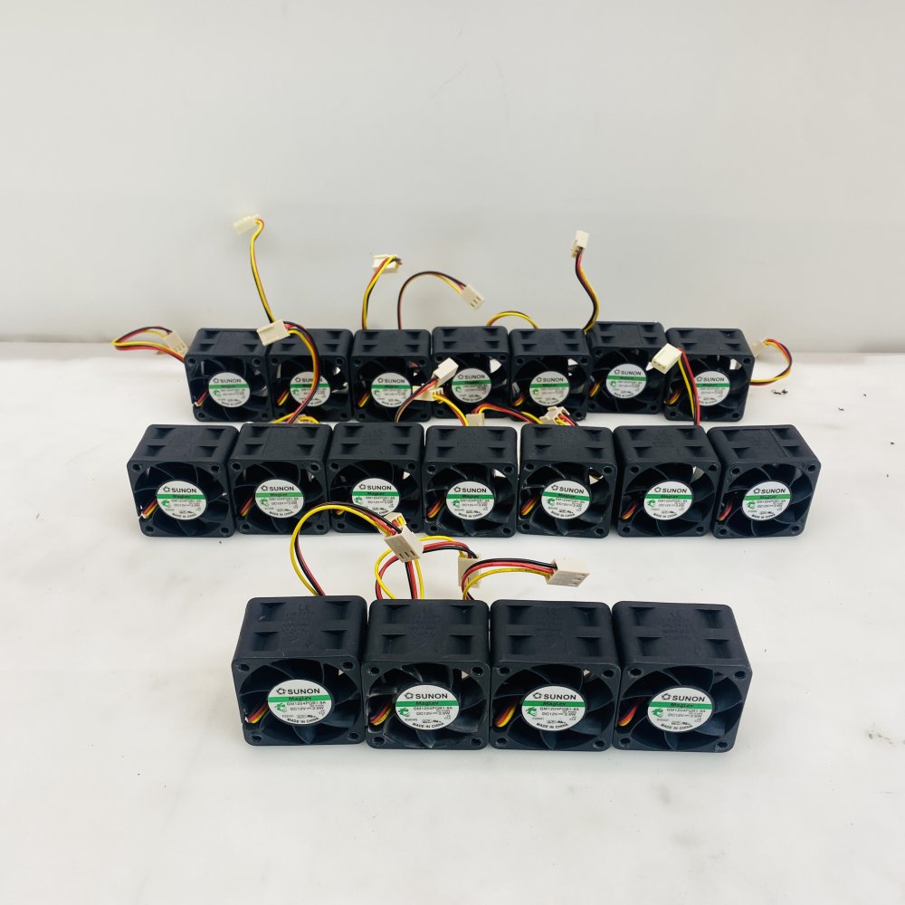 SUNON MagLev GM1204PQB1-8A DC12V 2.6W 40mm Fan 3-Pin 17x Grade A