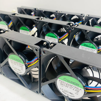 Sunon PSD1208PTBX-A DC 12V 5.9W 80x80x25mm 4-Pin PWM 12x Fan Grade A