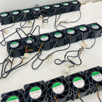 Sunon PSD1204PQBX-A DC 12V 6.0W 40x40x28mm 4-Pin PWM 22x Fan Grade A