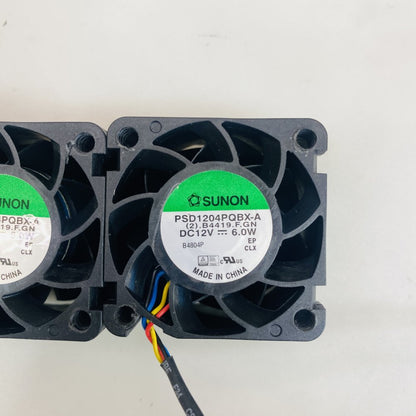 Sunon PSD1204PQBX-A DC 12V 6.0W 40x40x28mm 4-Pin PWM 22x Fan Grade A