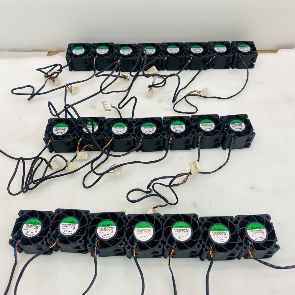 Sunon PSD1204PQBX-A DC 12V 6.0W 40x40x28mm 4-Pin PWM 22x Fan Grade A