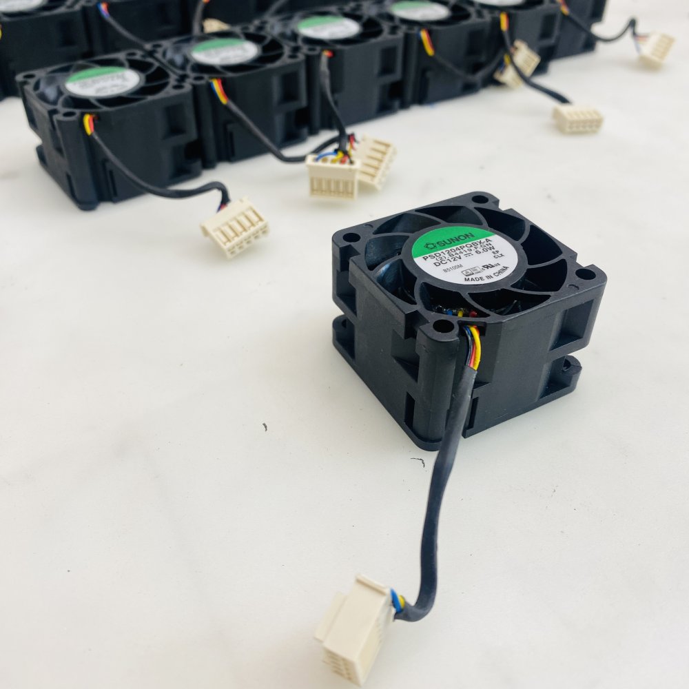 Lot of 18 Sunon PSD1204PQBX-A 12V 6.0W 40mm High Speed Server Fans Grade A