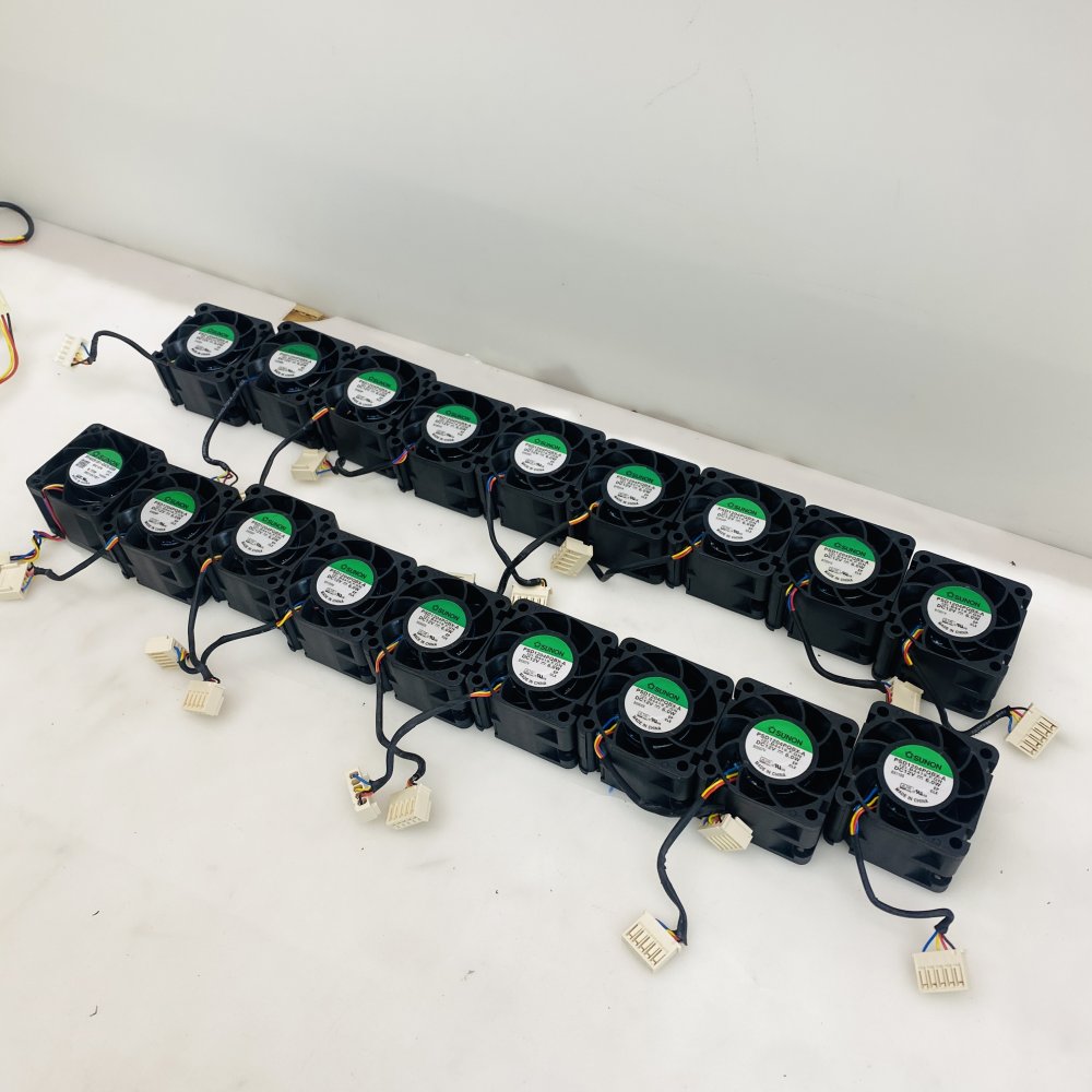 Lot of 18 Sunon PSD1204PQBX-A 12V 6.0W 40mm High Speed Server Fans Grade A