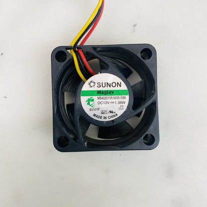 Lot of 8 SUNON MagLev MB40201VX-0000-G99 40mm DC12V 1.38W Fans Grade A