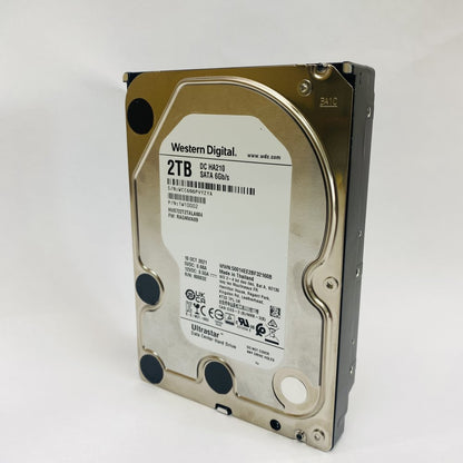 Western Digital Ultrastar DC HA210 2TB SATA 6Gb/s 3.5in Hard Drive Grade A