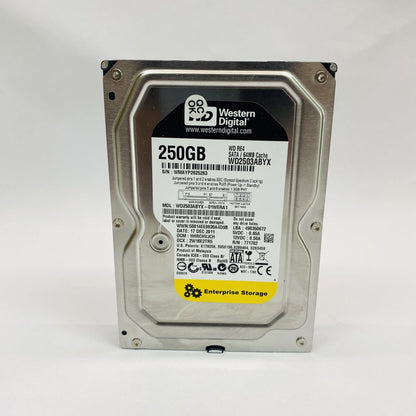 Western Digital WD2503ABYX WD RE4 250GB SATA 64MB Cache Enterprise HDD Grade A