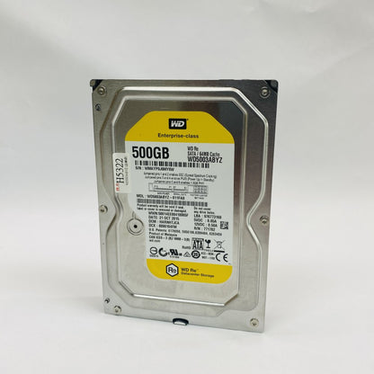 WD 500GB WD5003ABYZ Re SATA 64MB Enterprise 3.5in Internal Hard Drive Grade A