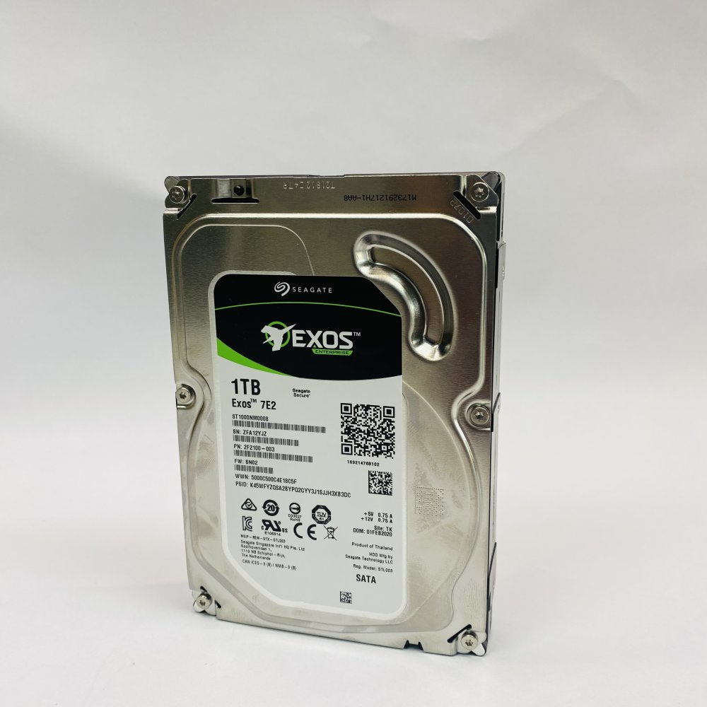Seagate Exos 7E2 1TB SATA Enterprise Hard Drive ST1000NM0008 Grade A