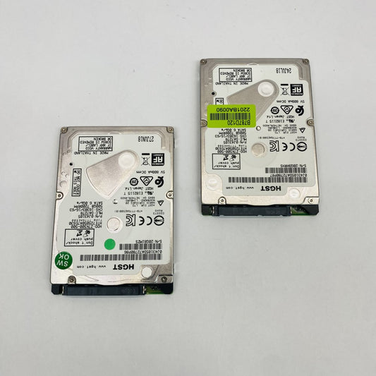 HGST HTE725050A7E630 500GB 2.5" 7200RPM SATA 6Gb/s HDD 2x Grade A