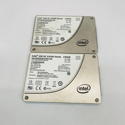 Intel SSD DC S3500 Series 240GB 2.5in SATA 6Gb/s Solid State Drive Grade A