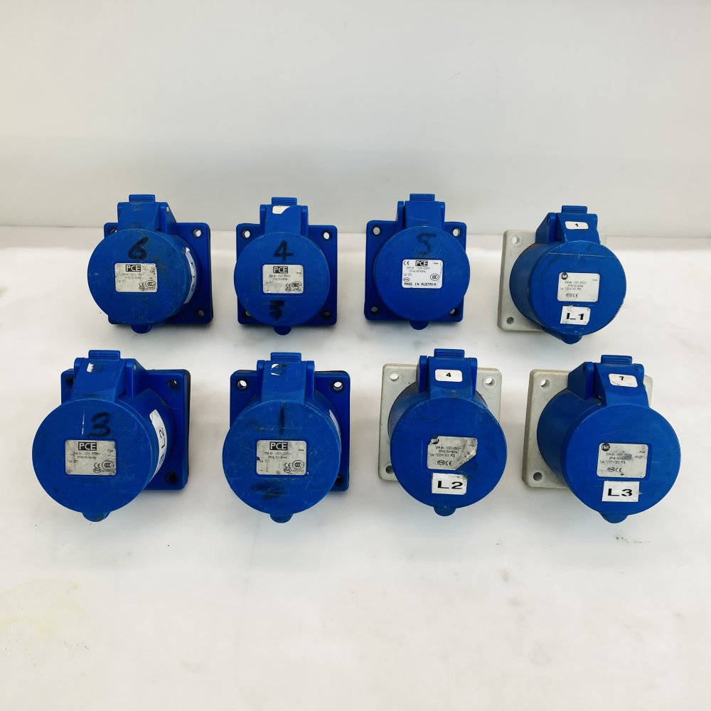 Job Lot PCE Industrial 32A POWERLOCK 400A 1000VAC NPDFT2BKLT6