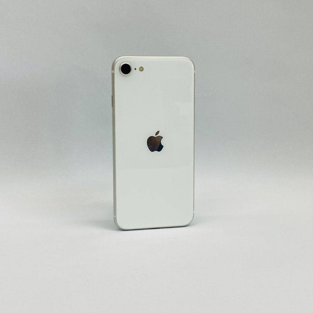 Apple iPhone SE (64GB) White - 82% Battery, iOS 18.4.1 Grade B