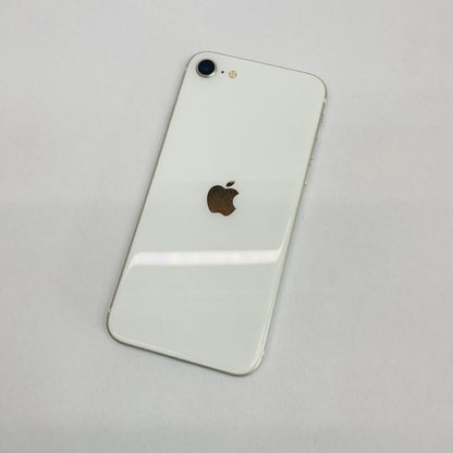 Apple iPhone SE (64GB) White - 82% Battery, iOS 18.4.1 Grade B