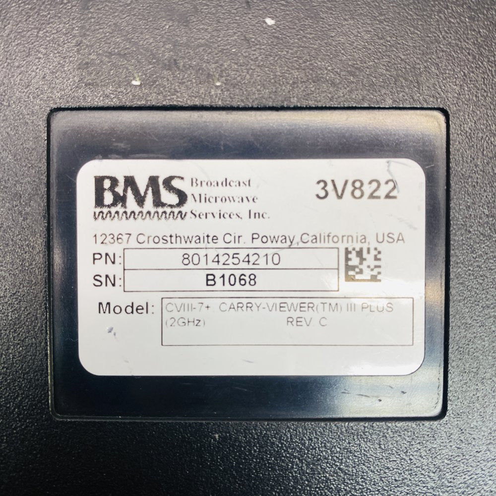 BMS CVIII-7+ Carry-Viewer III Plus Handheld COFDM Receiver Grade D