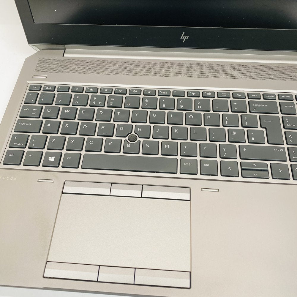 HP ZBook 15 G5 i7-8850H 16GB RAM Quadro P2000 477GB SSD Win 11 Pro Grade B