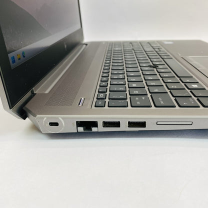 HP ZBook 15 G5 i7-8850H 16GB RAM Quadro P2000 477GB SSD Win 11 Pro Grade B