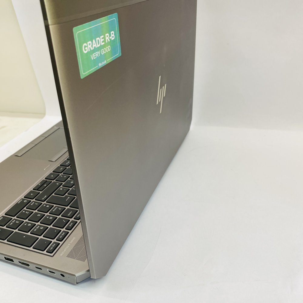 HP ZBook 15 G5 i7-8850H 16GB RAM Quadro P2000 477GB SSD Win 11 Pro Grade B