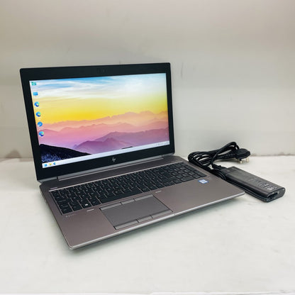 HP ZBook 15 G5 i7-8850H 16GB RAM Quadro P2000 477GB SSD Grade B
