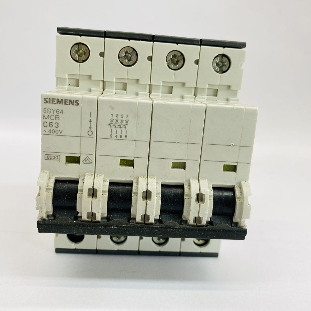Job Lot: Siemens & Doepke 4 Pole MCB & RCCB Circuit Breakers Industrial 12 Units