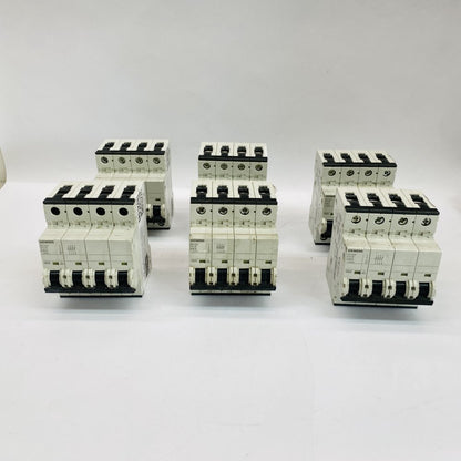 Job Lot: Siemens & Doepke 4 Pole MCB & RCCB Circuit Breakers Industrial 12 Units