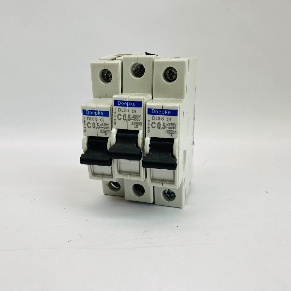 Job Lot: Siemens & Doepke 4 Pole MCB & RCCB Circuit Breakers Industrial 12 Units