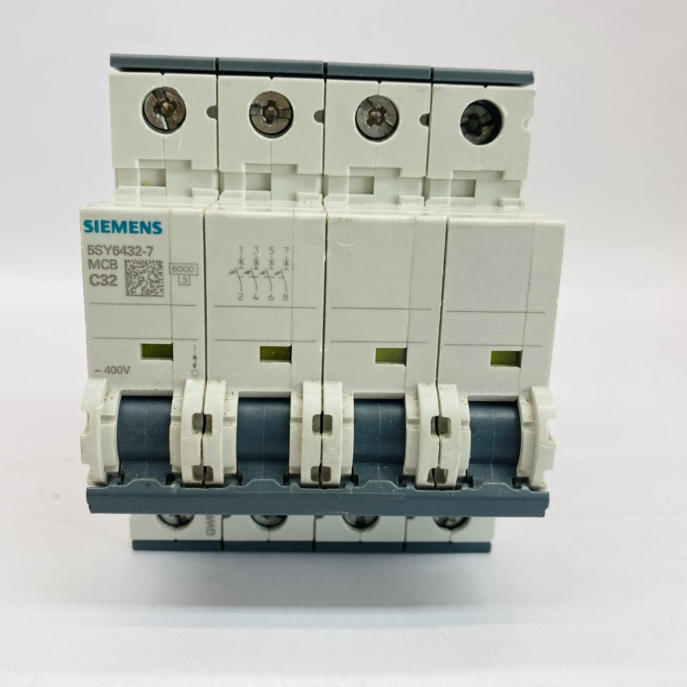 Job Lot: Siemens & Doepke 4 Pole MCB & RCCB Circuit Breakers Industrial 12 Units