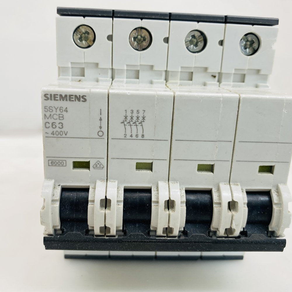 Job Lot: Siemens & Doepke 4 Pole MCB & RCCB Circuit Breakers Industrial 12 Units