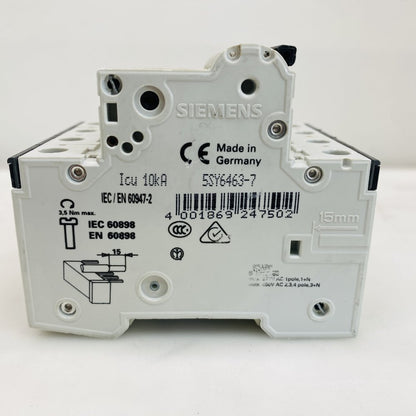 Job Lot: Siemens & Doepke 4 Pole MCB & RCCB Circuit Breakers Industrial 12 Units