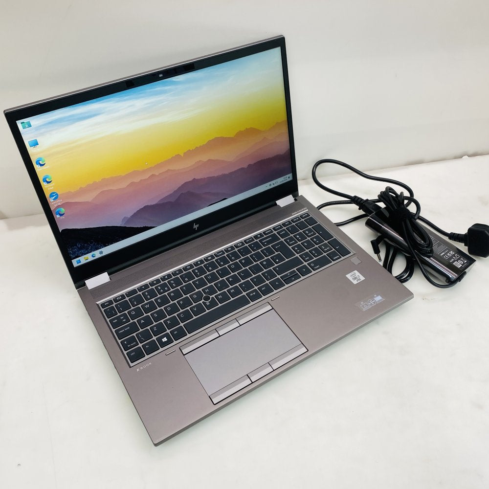 HP ZBook Fury 15 G7 Mobile Workstation i7-10850H 16GB RAM 477GB SSD Grade B