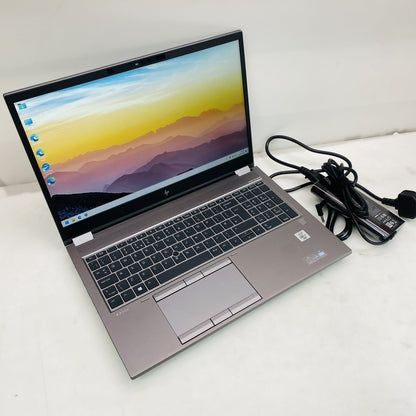 HP ZBook Fury 15 G7 Mobile Workstation i7-10850H 16GB RAM 477GB SSD Grade B