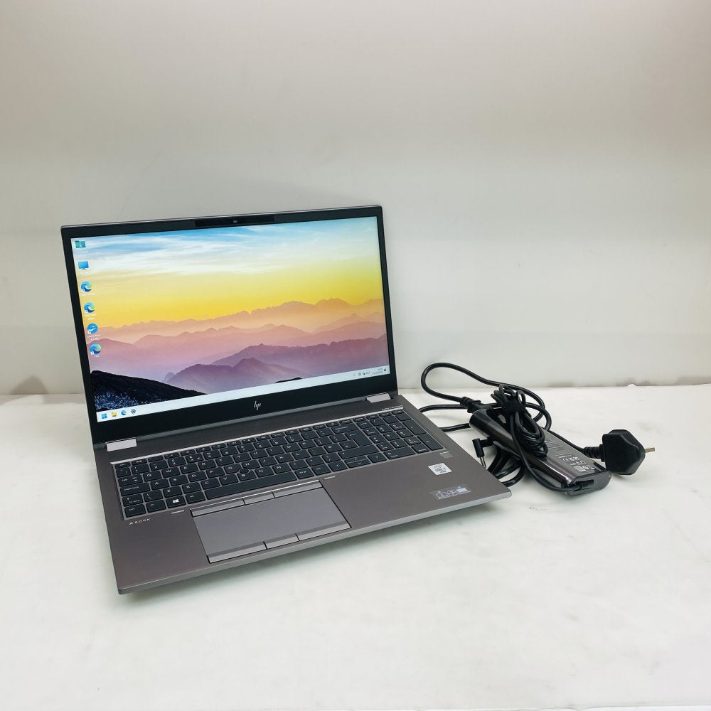 HP ZBook Fury 15 G7 Mobile Workstation i7-10850H 16GB RAM 477GB SSD Grade B