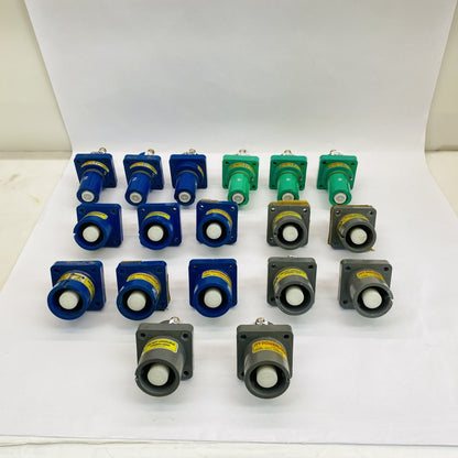 Job Lot: ITT Powerlock 660A 1000VAC Industrial Connectors IP67 Rugged - 18 Units