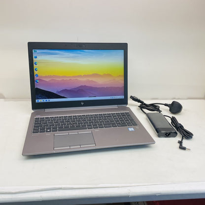 HP ZBook 15 G5 i7-8850H 16GB RAM 1.82TB Storage 4GB Graphics Grade B